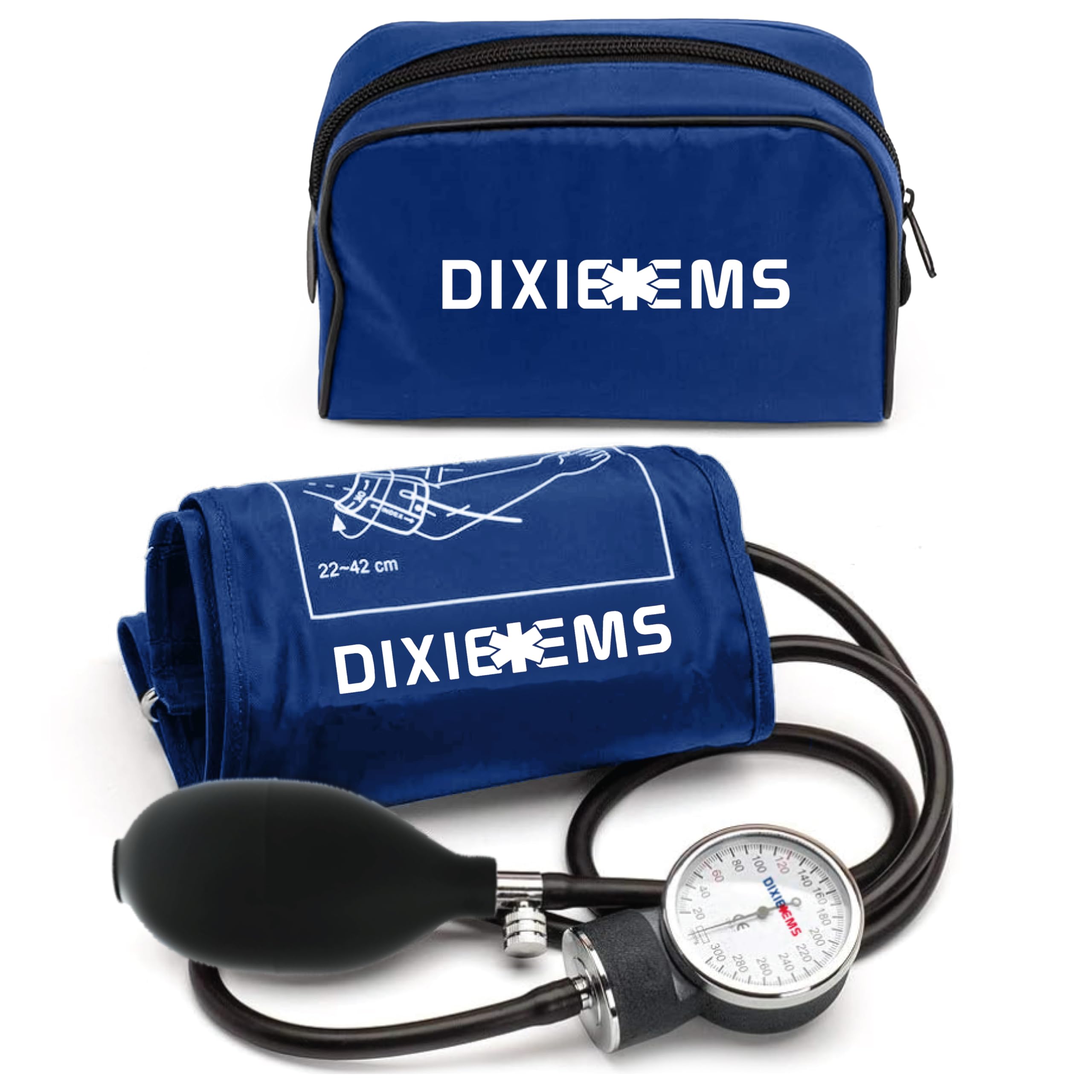 Amazon.com: Dixie EMS Deluxe Aneroid Sphygmomanometer Blood